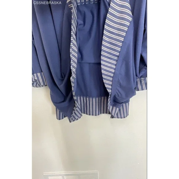 Catherines Blue Women's Tunic Top - Size 5X - Picture 4 of 10